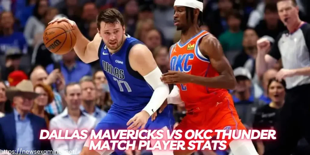 dallas mavericks vs okc thunder match player stats